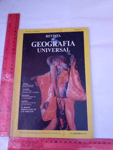 Revista Geografia Universal No 4 Abril De 1976