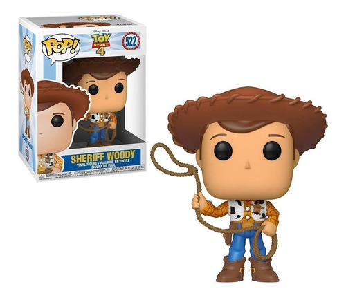 Funko Pop Sheriff Woody 522 Toy Story 4 - Minijuegos