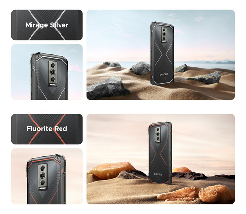 Doogee Smartphone Blade 10 Pro Phone Dual SIM 256 GB negro 16 GB RAM