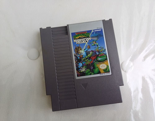Jogo Tartarugas 3, Turtles Manhattan Project Nes Excelente (Usado)