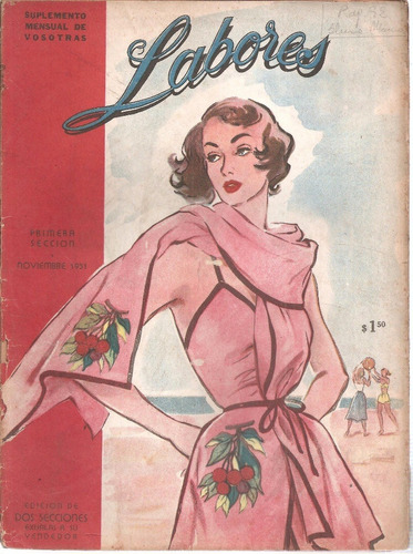 Revista Labores Noviembre 1951 Con Molde