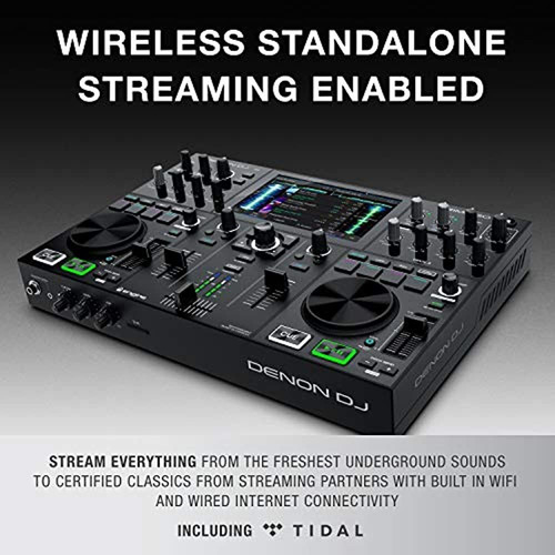 Imagen 3 de 6 de Denon Dj Prime Go Portátil 2 Canales Enlace Wifi Táctil