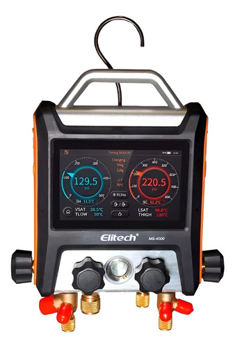 Colector digital Elitech MS-4000 con vacuómetro