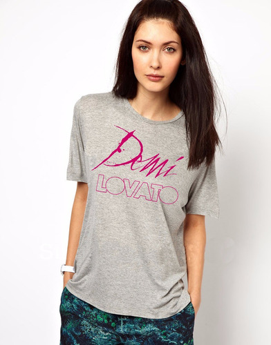 Camiseta Demi Lovato 2014 - A Melhor Qualidade Do Mercado!