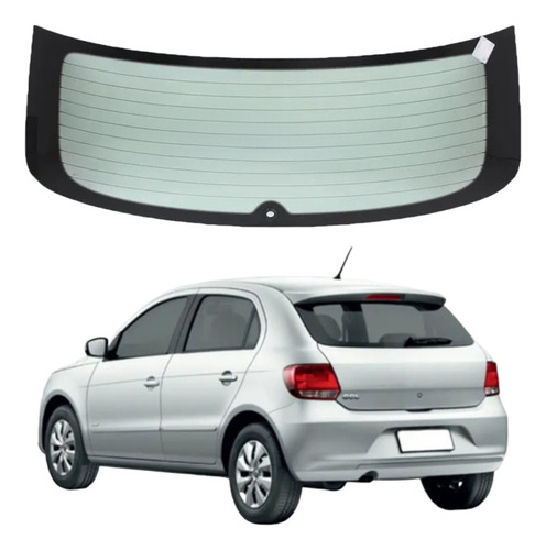 Vidro Traseiro Vigia Volkswagen Gol G5 2011 Termico Com Furo