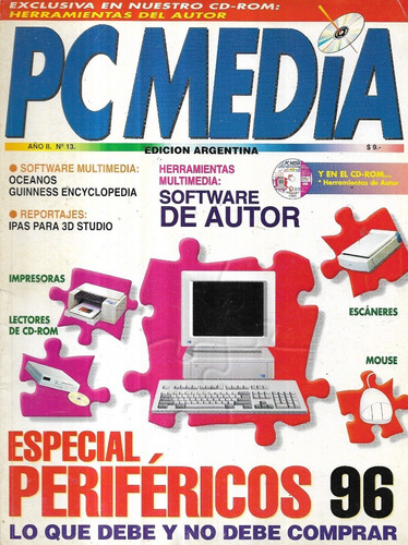 Revista P C Media N° 13 / Abril 1996 / Periféricos