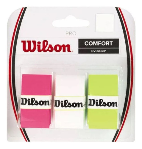 Overgrip Wilson Pro Comfort X3 Tricolor