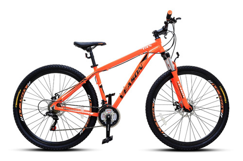 Bicicleta 27.5  Mtb Veason Disco Gris/orange