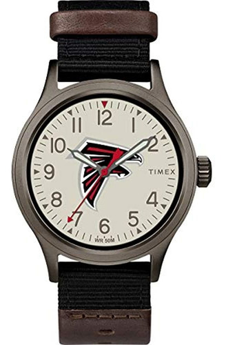 Timex Men's Twzffalmb Nfl Clutch Atlanta Falcons Watch