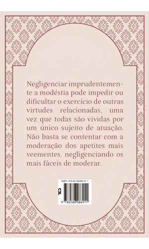 Manual Da Modéstia Católica, De A Caritatem. Editora Caritatem, Capa Mole, Edição 1 Em Português, 2023