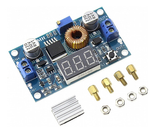 Regulador Xl4015 4a 5a Conversor Tensao Stepdown Display Lcd
