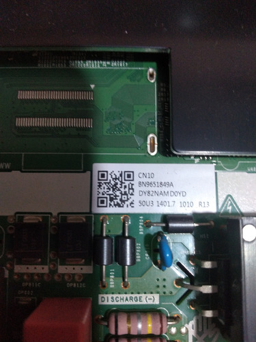 Tarjeta Única Samsun.g Mod Un50tu7000f. (Usado)