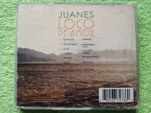 Eam Cd Juanes Loco De Amor 2014 Su Sexto Album De Estudio (Usado)