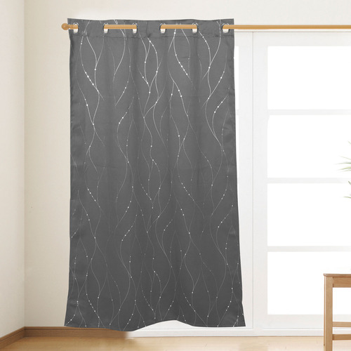 Cortina Opaca Con Ojales Para Ventanas, Aislante Térmico