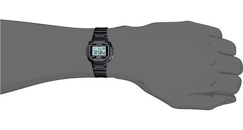 Reloj Casio Core Modelo La-20wh Correa Negro/negro