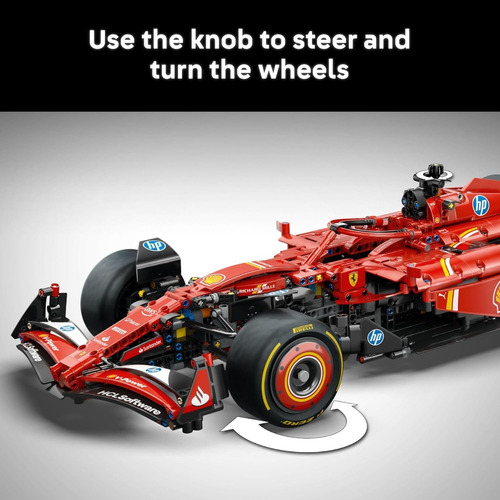 Lego Technic Ferrari Sf-24 F1 Modelo 1361 Piezas Rojo (2025)