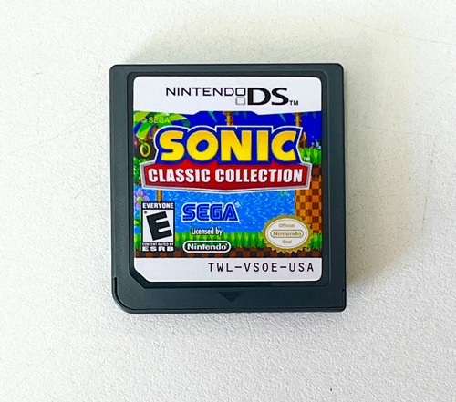 Jogo Sonic Classic Collection Original Nintendo Ds Sem Caixa