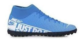 tenis nike mercurial azules