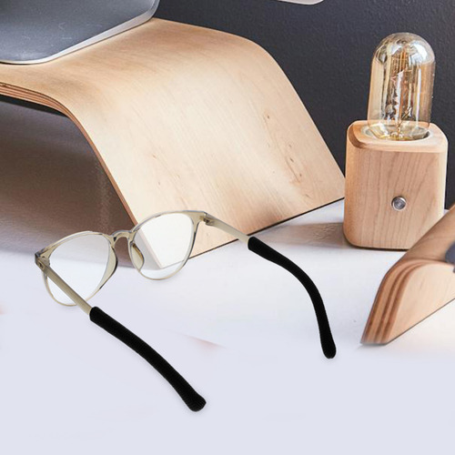2 Pares De Almohadillas Para Anteojos, Tela De Punto Suave,
