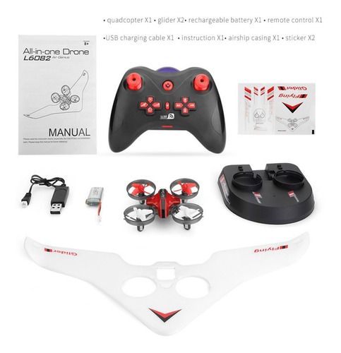 Drone Hovercraft Deslizador Lishitoys L6082 3en1