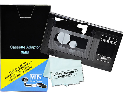 Adaptador De Casete Vhs-c Para Jvc C-p7u Cp6bku C-p6