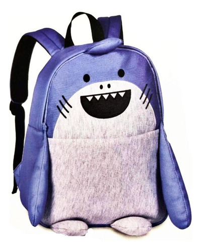 Mochila Baby Tubarãozinho Clio Animal Creche Kids Cp2173p