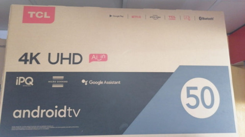 Pantalla Tcl® 50/4k Modelo (50p615i) Nueva En Caja