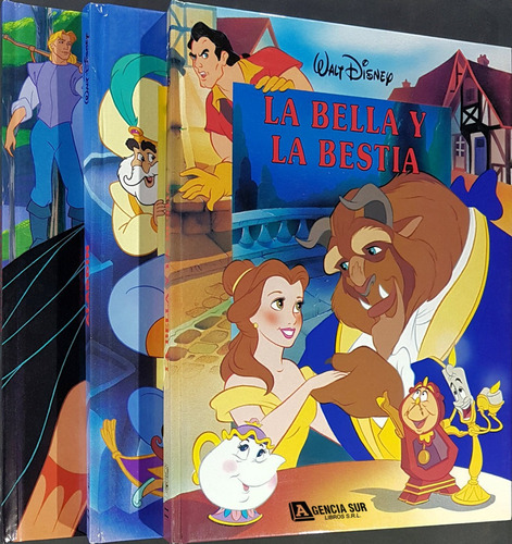 Cuentos Disney, Aladdin, La Bella Y La Bestia, Pocahontas