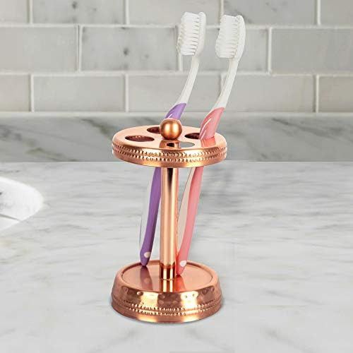 Nu Steel Copper Hudson Almacenamiento De Portacepillos De Di