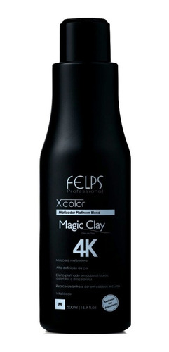 Felps Profissional Magic Clay 4k Xcolor 500ml