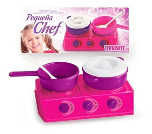 Anafe Con Olla Y Sartenes Pequeña Chef Duravit Ploppy 185614