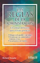 Comprar Las Reglas De La Administración Editorial Trillas