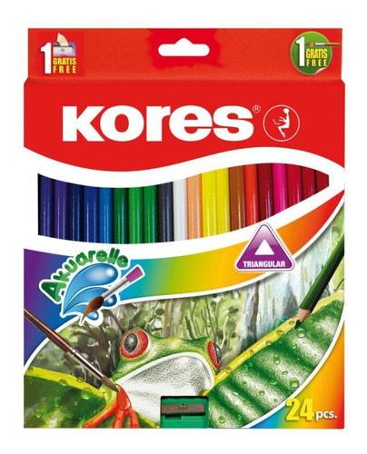 Colores Kores Acuarelables X24 Uds *5 Cajas