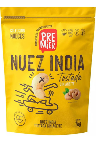 Nuez De La India 1kg - Snacks Saludables - Premier