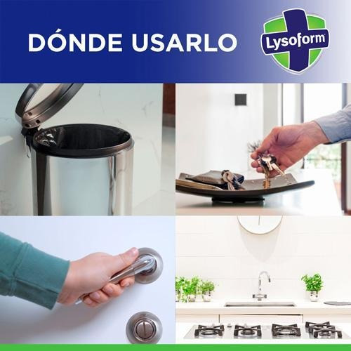 Imagen 5 de 6 de Lysoform Aerosol Original Bonus Pack 420 Ml