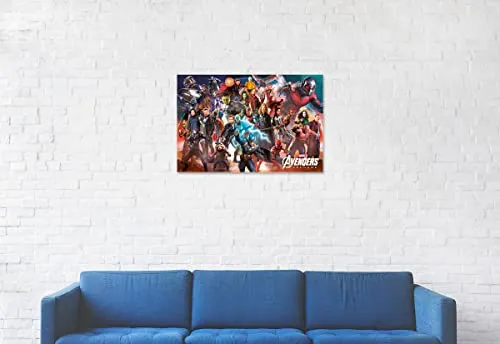 Pósteres Online Avengers Endgame - Movie Poster (all The Ave