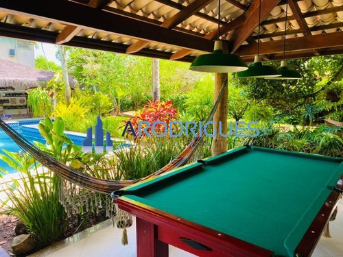 Imagem 30 de 30 de Belíssima Casa À Venda Em Ilhéus Com 2 Pavimentos, Sendo 3/4 Todas Suítes Com Acesso Exclusivo A Praia Renascer! - Ca00579