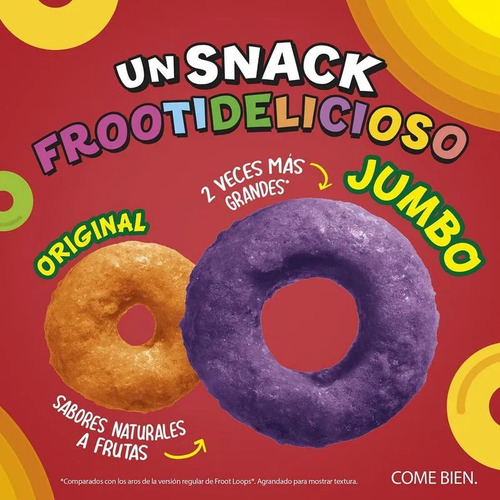 Nuevo Cereal Froot Loops Jumbo Kellogg´s 340g