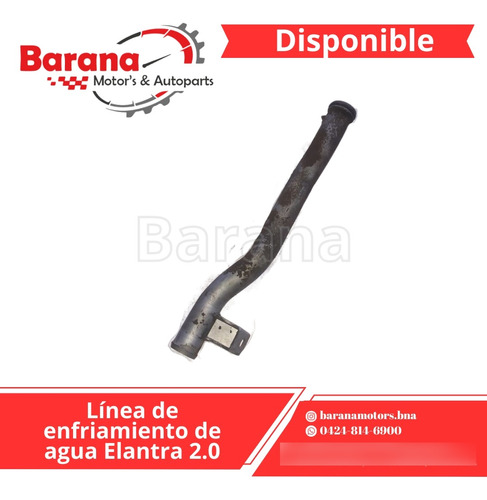 Linea Enfriamiento De Agua Elantra 2.0