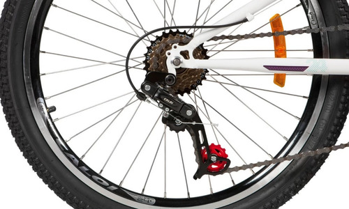 Imagem 5 de 5 de Bicicleta Bike Caloi Ceci Aro 24 Branca Feminina Lazer