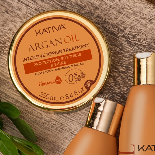 Máscara De Tratamiento Kativa Argan 250ml