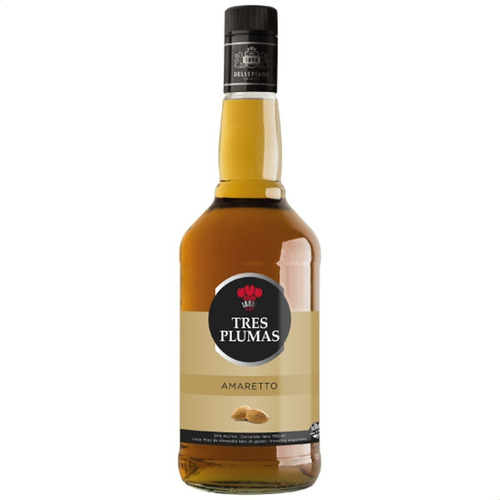 Licor Amaretto Tres Plumas 700ml