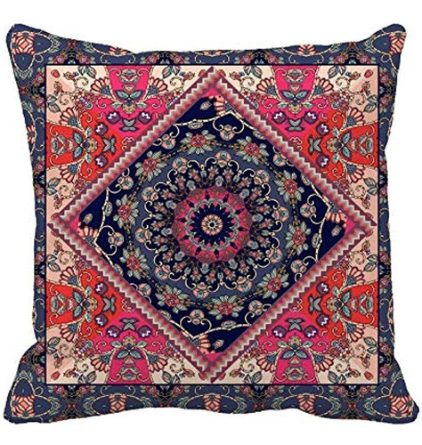 Awowee Throw Pillow Cover Accesorio Chal Étnico Lovely Beaut