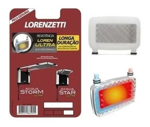 Resistencia Ducha Eléctrica Acqua Storm/star Lorenzetti