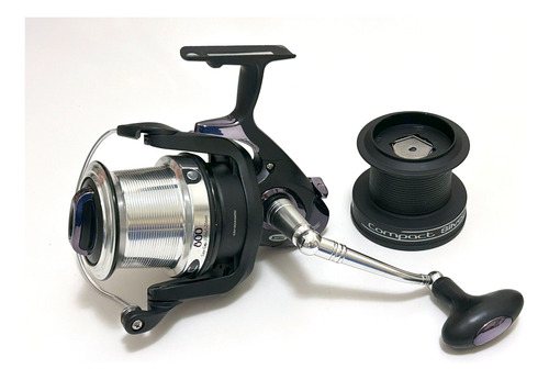 Reel Mitchell Compact Silver Lc 800 Negro Derecho/izquierdo