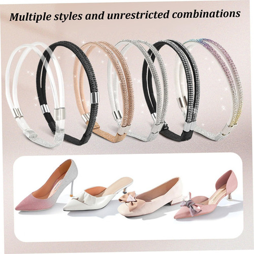 Correas De Zapato De Tacones Altos Elásticos, Correas