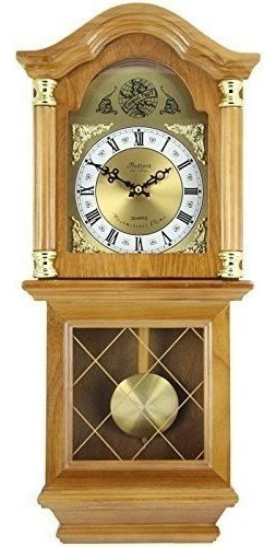 Coleccion Bedford Reloj Classic 26 Roble Chiming  Reloj D