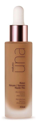 Base de maquiagem líquida Natura Una Una Serum Nude me tom 10n - 30mL 100g