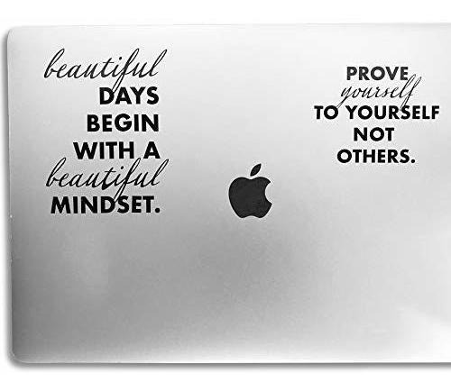 Biz-bae Laptop Sticker Quotes, Inspirador Motivational Quote