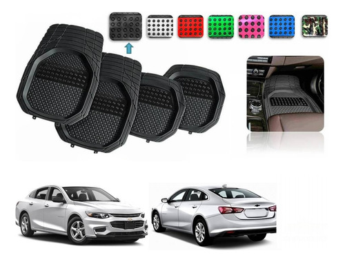 Tapetes 4pz Charola 3d Color Chevrolet Malibu 2016 A 2020